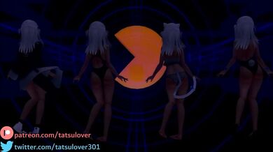 Ghost Dance - Gawr Gura [Uncensored R-18 MMD]