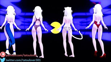 Ghost Dance - Gawr Gura [Uncensored R-18 MMD]