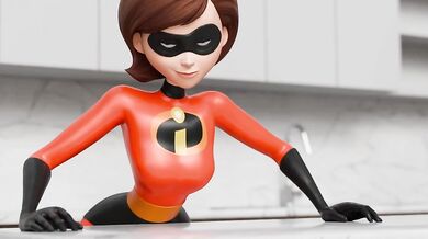 - Elastigirl's Stretchy Sexploits