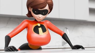 - Elastigirl's Stretchy Sexploits