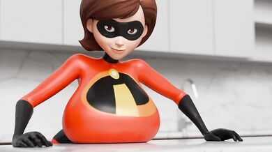 - Elastigirl's Stretchy Sexploits