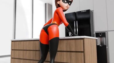 - Elastigirl's Stretchy Sexploits