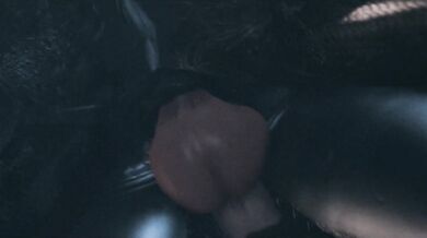 Catwoman and Batgirl Get Fucked by Big Johnson's Futanari Cock
