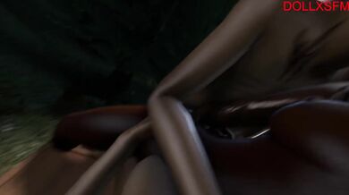 Futa Meg, Futa Nancy Double Penetrate Futa Claudette in a Mind-Blowing Threesome with DOLLXSFM