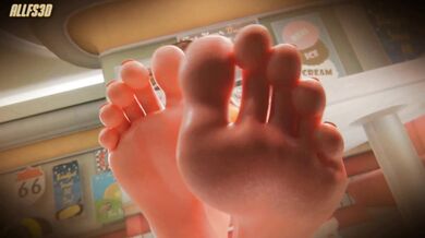 Cumming on Traci's Toes [AllFs3D]