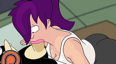 Leela Gives Nibbler a Blowjob [NSFW]