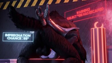 [4K] The Sexual Adventures of a Werewolf and his Alien Lover [Rekin3D]