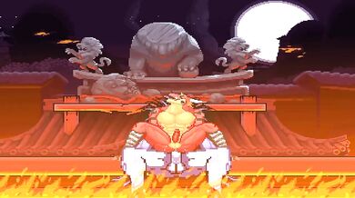 Blackheart's Anal Destruction of Delga's Booty Hole in MUGEN - WIP