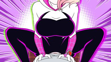 Spider Gwen vs. the Tentacle Monster [hentai animation]