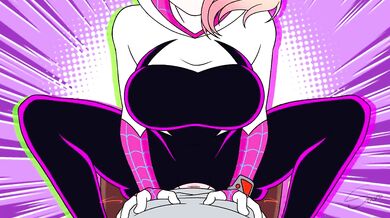Spider Gwen vs. the Tentacle Monster [hentai animation]