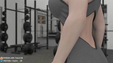 Tifa's Sweaty Workout in Ultra HD and Smooth Motion