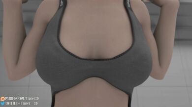 Tifa's Sweaty Workout in Ultra HD and Smooth Motion