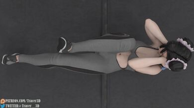 Tifa's Sweaty Workout in Ultra HD and Smooth Motion