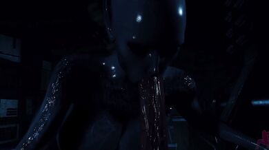 Mercenary gets drilled by Bio Weapon's messy load in action-packed PV