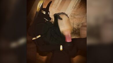 Anubis' Sexy Glass Bottle Adventure