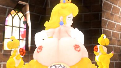 Princess Peach Gets Banged by Bowser Jr. in 'Leviantan581re'