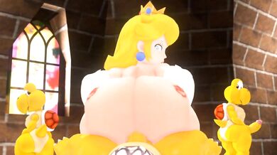Princess Peach Gets Banged by Bowser Jr. in 'Leviantan581re'