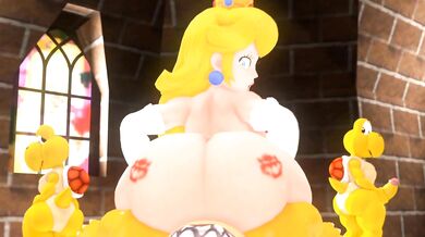 Princess Peach Gets Banged by Bowser Jr. in 'Leviantan581re'