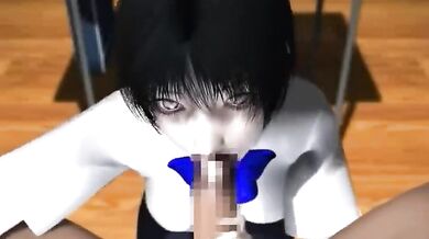 Sexy High School Student Gets Fucked in the Ass by Two Guys at the Same Time!