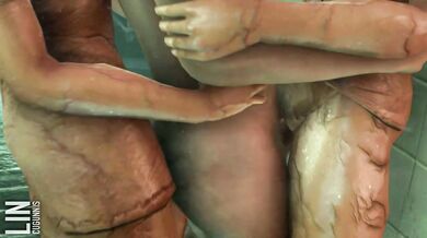 Busty babes blow and get fucked hard in Silent Hill XXX parody!