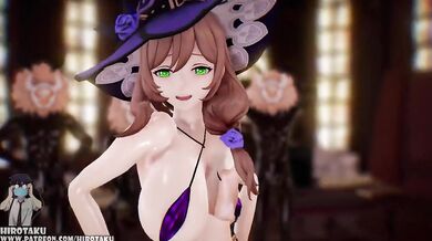 Lisa Gets Gangbanged in 'Genshin Impact' : A Twice What Is Love Parody