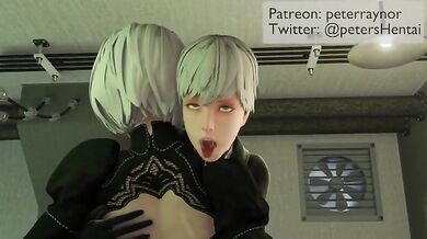 9S and 2B Get Freaky with Peterraynor