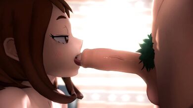 Uraraka's Pussy Sucked Dry by her Cheating Boyfriend [GreatM8][1080P]