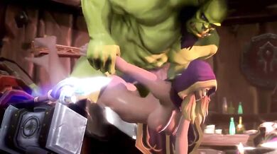Jaina Proudmoore's Wet and Screaming Pussy Taken by the Mighty Thrall
