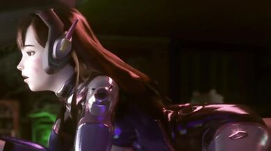Sexual Abuse of Horse-Lover D.va by Bartender's Audio-Tape