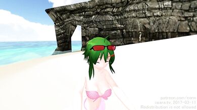 Gumi's Wet and Wild Beach Fuckfest, Part 1