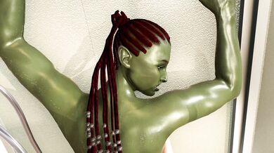 Showering with a Horny Orc Gangbang