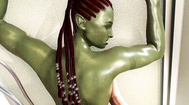 Showering with a Horny Orc Gangbang