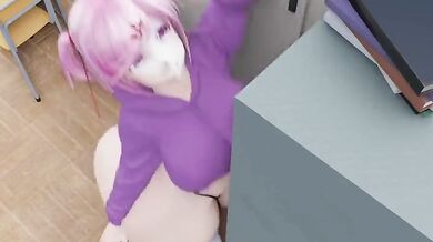 Naughty Nymphos Monika and Nasty Natsuki Embark on a Steamy Lesbian Adventure in Part One of This Mind-Blowing Hentai Series!