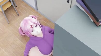 Naughty Nymphos Monika and Nasty Natsuki Embark on a Steamy Lesbian Adventure in Part One of This Mind-Blowing Hentai Series!