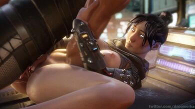 Unwanted Guest: An Apex Lesbian Orgy [Dzooworks]