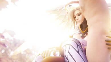 Gnomfisted Mercy and Widowmaker Lesbian Threesome