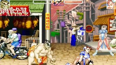 Huge Tits Swordswoman vs Street Fighter Slut: A Hardcore Battle for Sexual Supremacy!