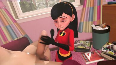 Violet's Rapey Handjob Adventure