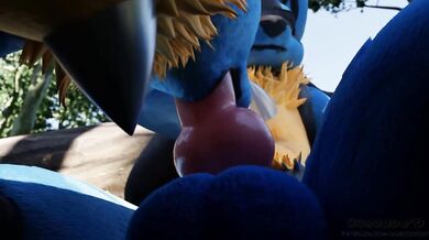 - Blowjob Bonanza with Two Lusty Lucarios!