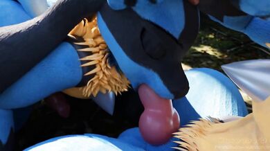 - Blowjob Bonanza with Two Lusty Lucarios!