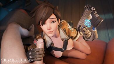 Tracer's Oral Arrest for Your Dick, Overwatch Blowjob