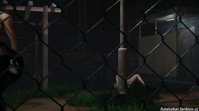 Sissy Bitch Gets a Public Pounding from Shemale Gang