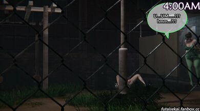 Sissy Bitch Gets a Public Pounding from Shemale Gang