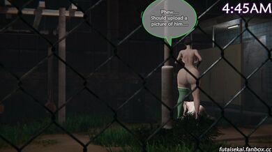 Sissy Bitch Gets a Public Pounding from Shemale Gang