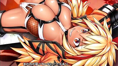 Sizzling hot Hinode Himari star in the hentai game Taimanin Rpgx