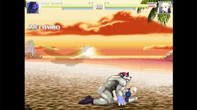 Saber Gets Banged by the Canine