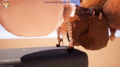 Gigantic Equestrian Penetrates a Dark Beauty!