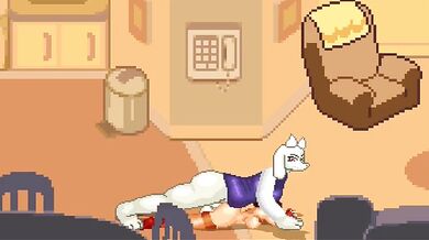 Pussy pounding party with Toriel!