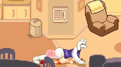 Pussy pounding party with Toriel!