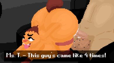 [4K] Ms. Tarantula's Tales of the Bad Guy Gangbang